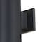 Vaxcel Chiasso Aluminum 2 Light Black Contemporary Outdoor Tube Wall Light T0652 - alternate 2